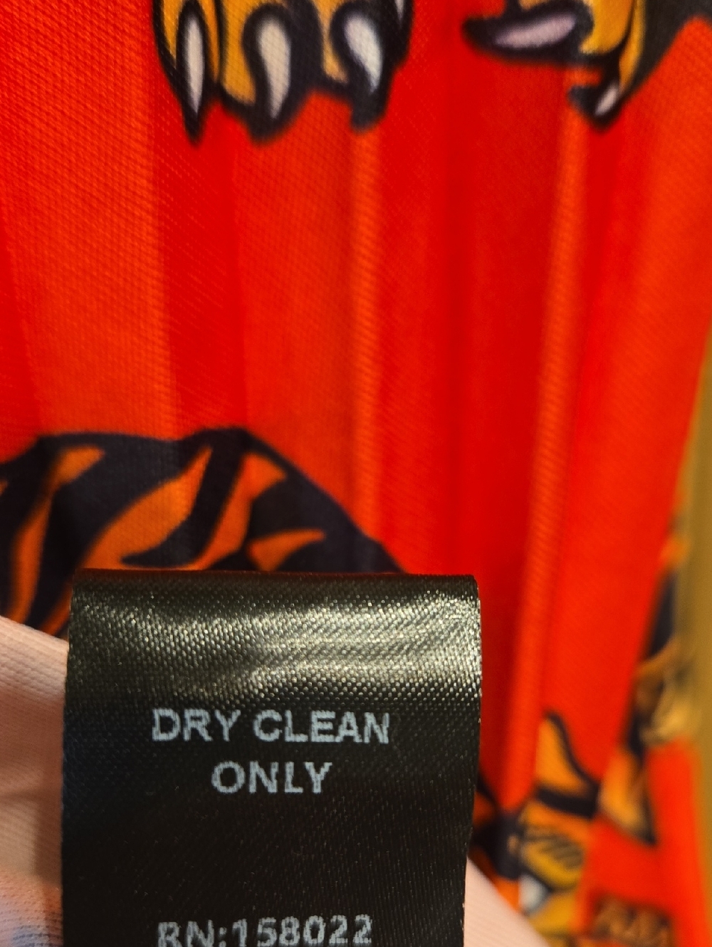 Dressed In LALA Don't Let Them Tame You Pleated Skirt Size Small - Picture 6 of 7